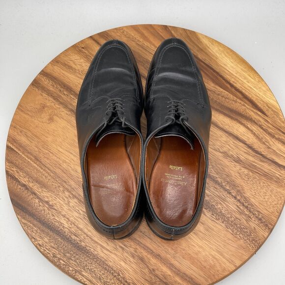 Allen Edmonds LaSalla Oxfords Mens 11.5 D Black Leather Dress Shoes USA main image 7